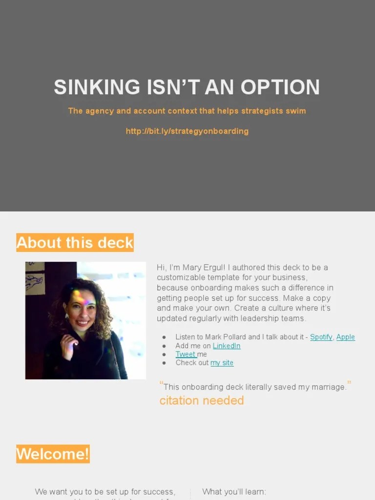 Strategy Onboarding | PDF | Brand | Communication