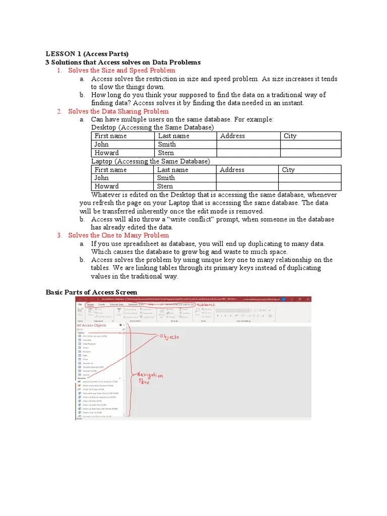 Access Data And Reports | PDF | Databases | Table (Database)