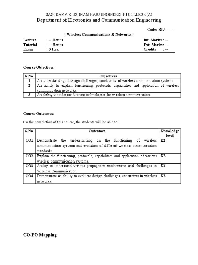 Wireless Communications And Networks: An Overview Of Key Concepts, Technologies And Applications ...