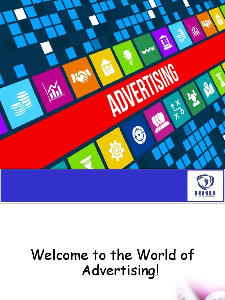 Unit-I Introduction To Advertising | PDF | Advertising | Marketing ...