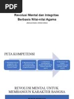 Revolusi Mental Dan Integritas Berbasis Nilai Agama - PPT | PDF