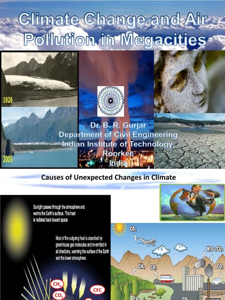 Air Pollution & Climate Change | PDF | Particulates | Greenhouse Gas