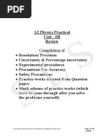 OCR AS And A Level Physics Student Book 1 ANSWERS PDF | PDF | Observational Error | Euclidean Vector