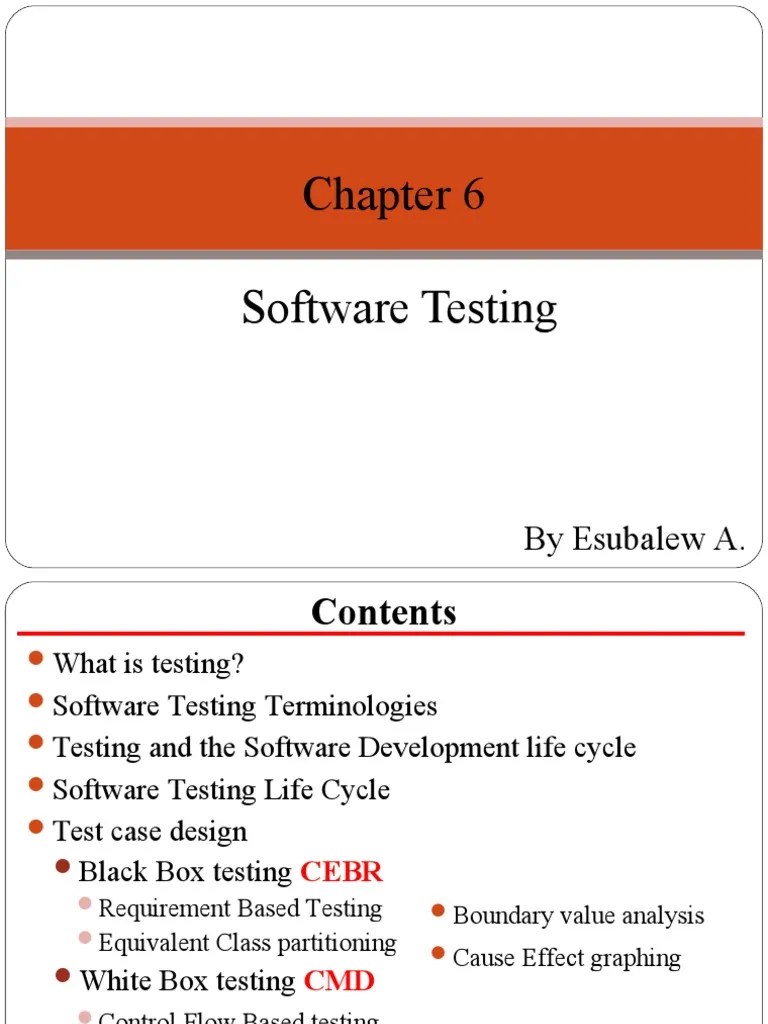Software Testing Concepts And Strategies Pdf Software Testing