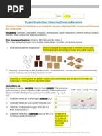 Balancing chemical equations worksheet 2 & worksheets balancing from balancing equations practice worksheet answer key , source: Best Student Exploration Balancing Chemical Equations Documents Scribd