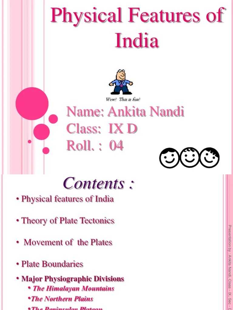 Physical Features Of India 1 | PDF | Himalayas | Earth Sciences