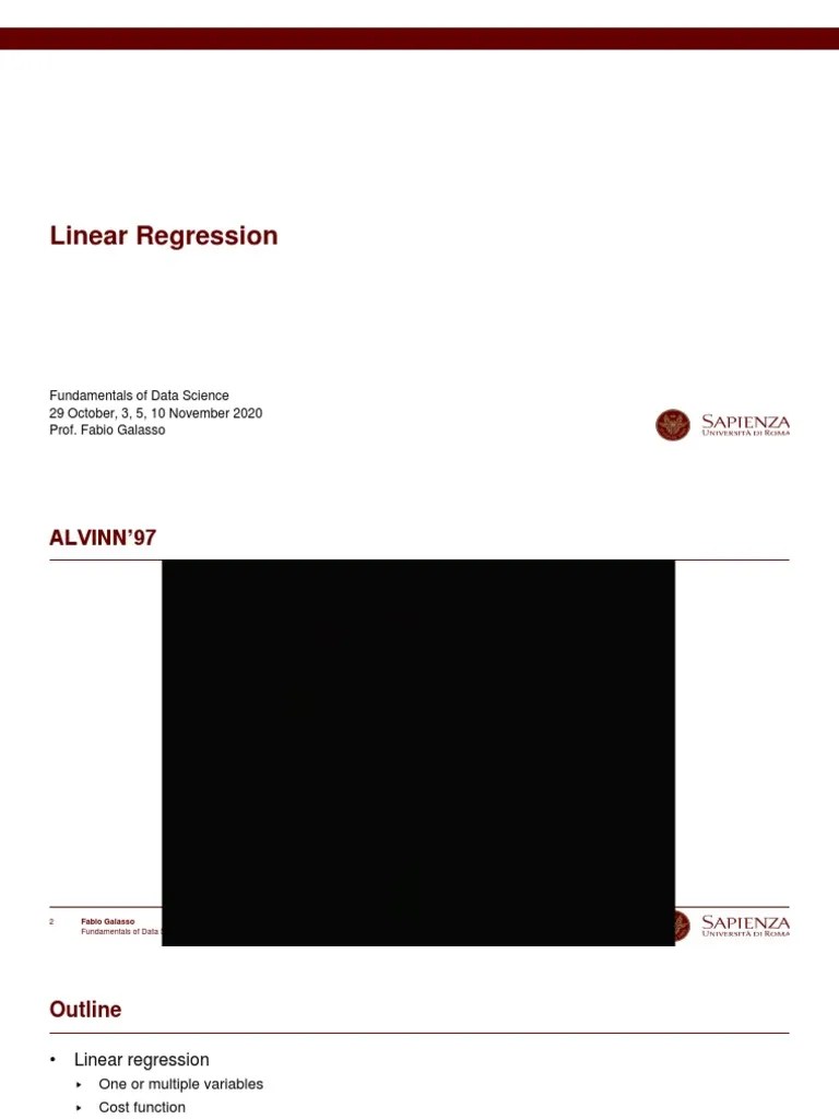 LinearRegression Annotated | PDF | Regression Analysis | Correlation ...