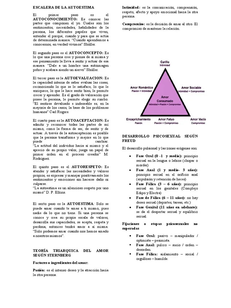 Escalera De La Autoestima | PDF | Autoestima | La Naturaleza Humana