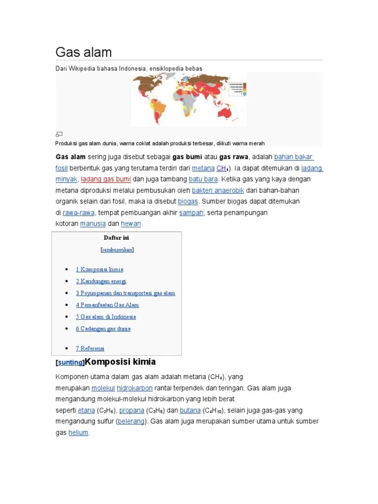 Gas Alam | PDF