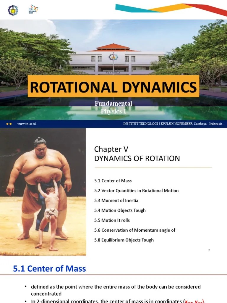 Bab 5 Rotational Dynamics | PDF | Rotation Around A Fixed Axis ...