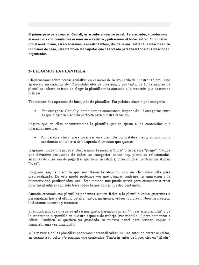 Genially | PDF | Youtube | Hipervínculo