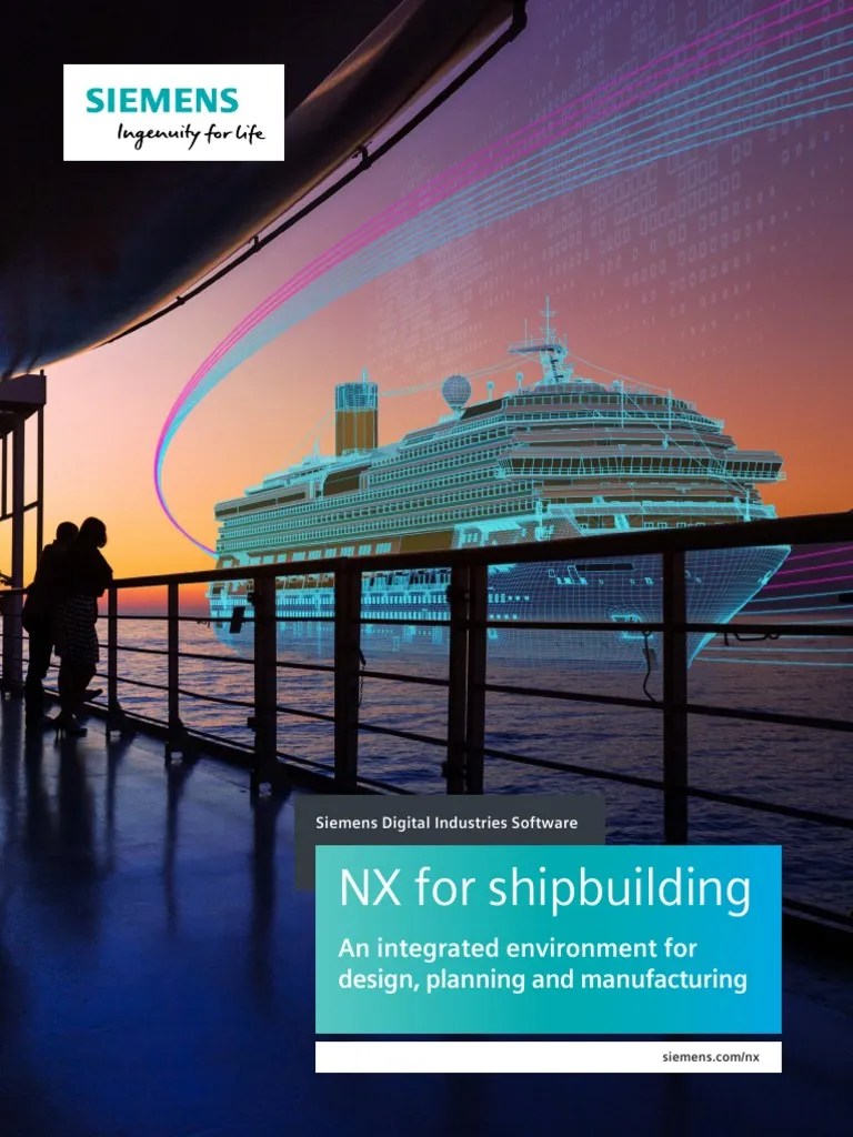 Siemens PLM NX For Shipbuilding Ebook | PDF | Product Lifecycle | Computer Aided Design