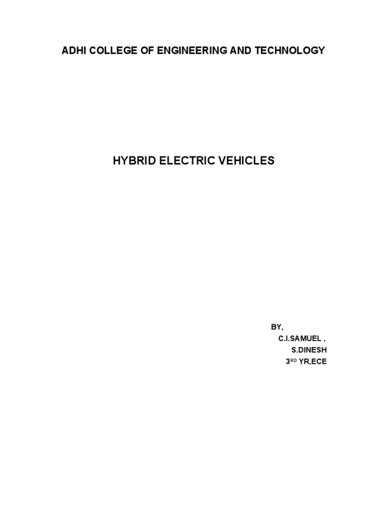 Hybrid Electric Vehicle Pdf - Classic High Resolution Nature Backgrounds | Free Download