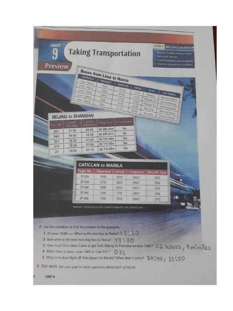 UNIT 9 LESSON 1 Top Notch 1. | PDF