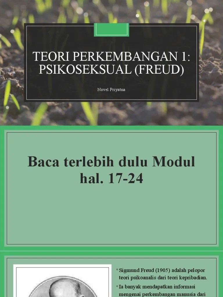 TEORI PERKEMBANGAN PSIKOSEKSUAL MENURUT FREUD | PDF