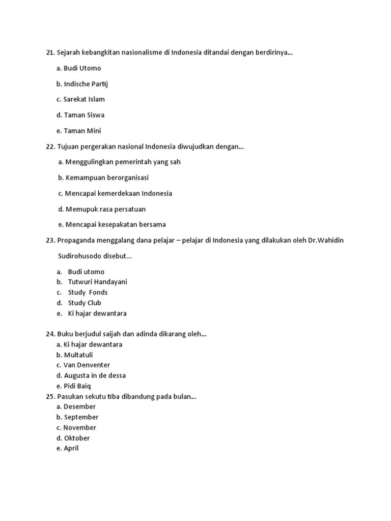 Sejarah kebangkitan nasionalisme di indonesia ditandai dengan. Genta Ganteng Pdf