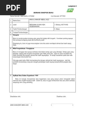 Displin Sinopsis Buku Ladap 2020 - Sinopsis Buku Splkpm 2020 2 Pdf