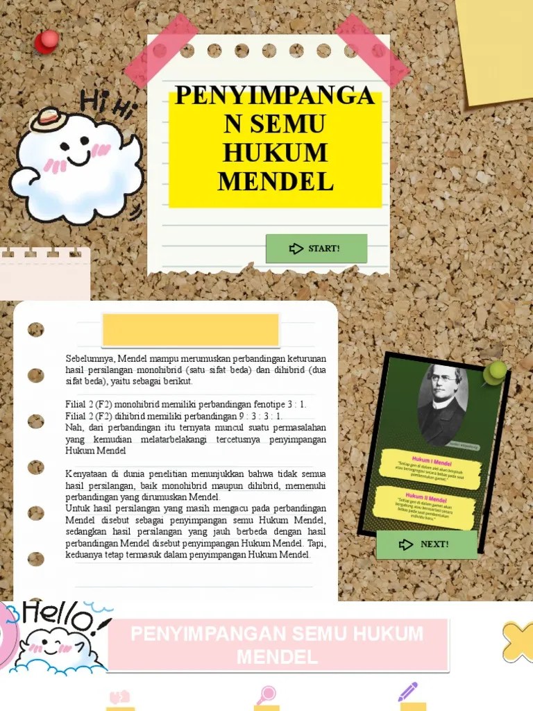 Hasil analisis berupa persentase pemahaman siswa pada materi genetika disajikan dalam tabel 2. Penyimpangan Semu Hukum Mendel Pdf
