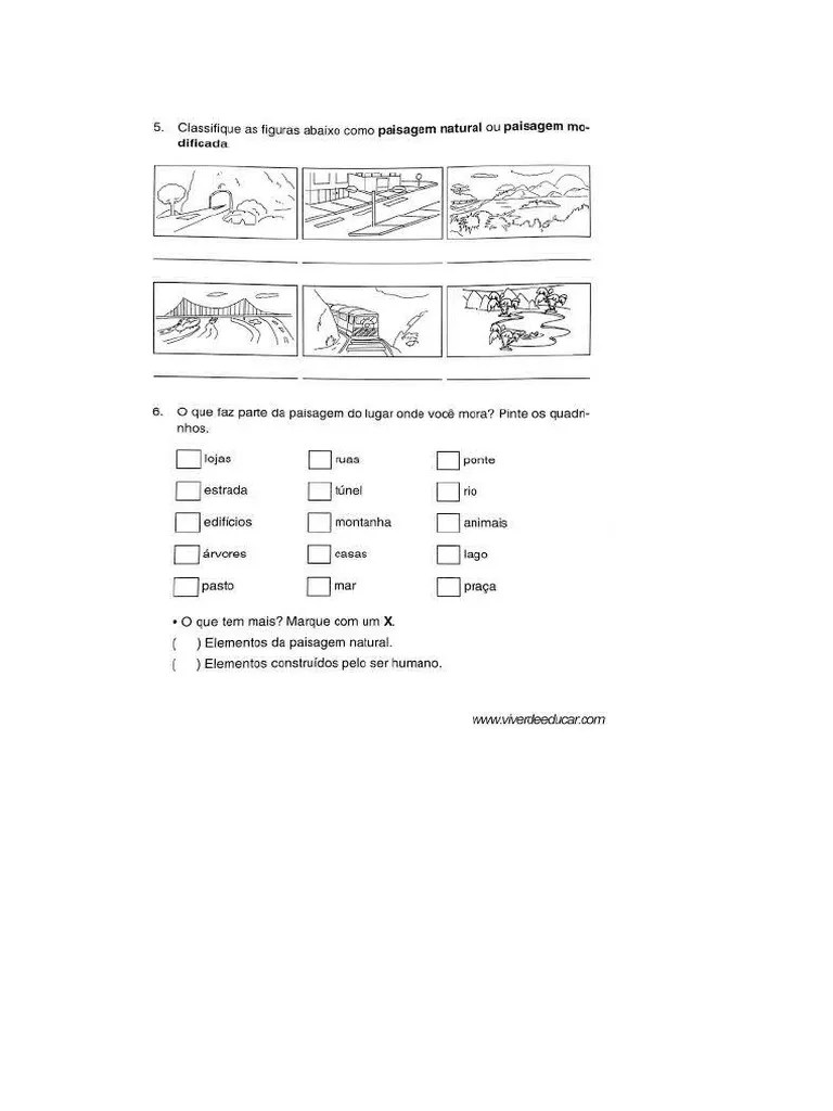Atividades Geografia 3 Ano | PDF