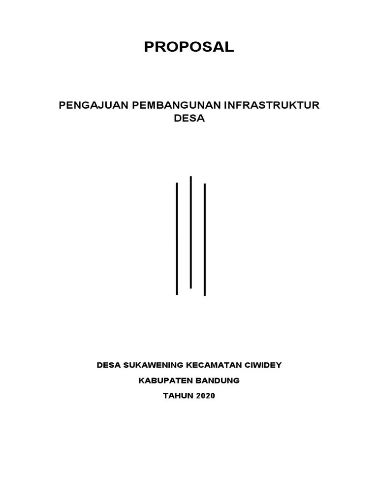 Proposal Perbaikan Jalan RW | PDF