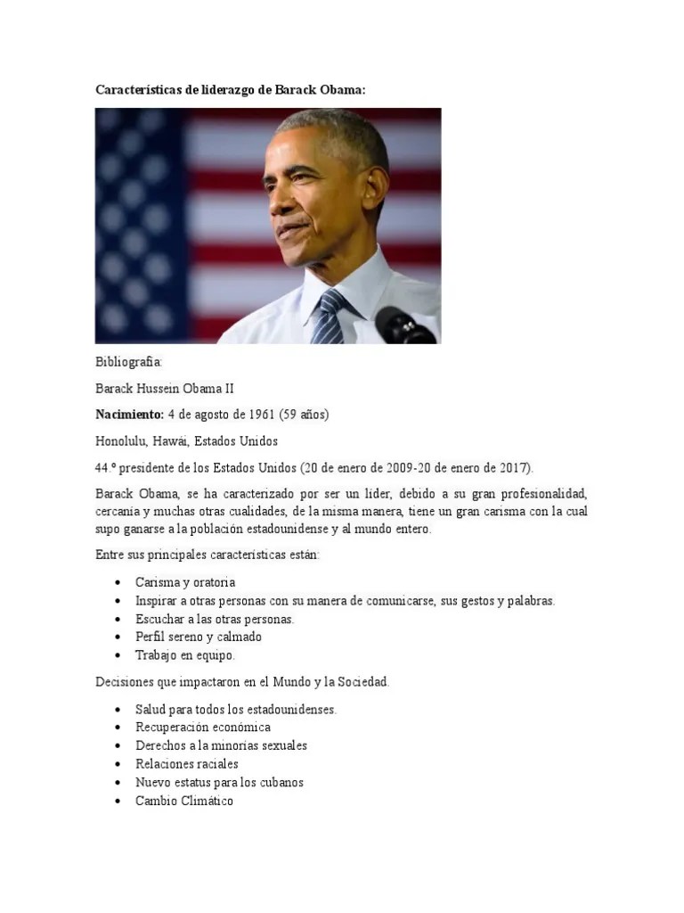 Características De Liderazgo | PDF | Nelson Mandela | Sudáfrica