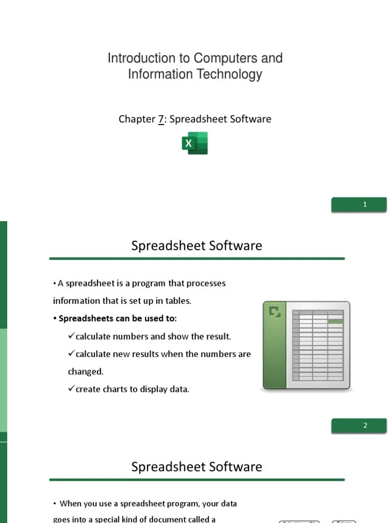 Introduction To Computers And Information Technology: Chapter 7 ...