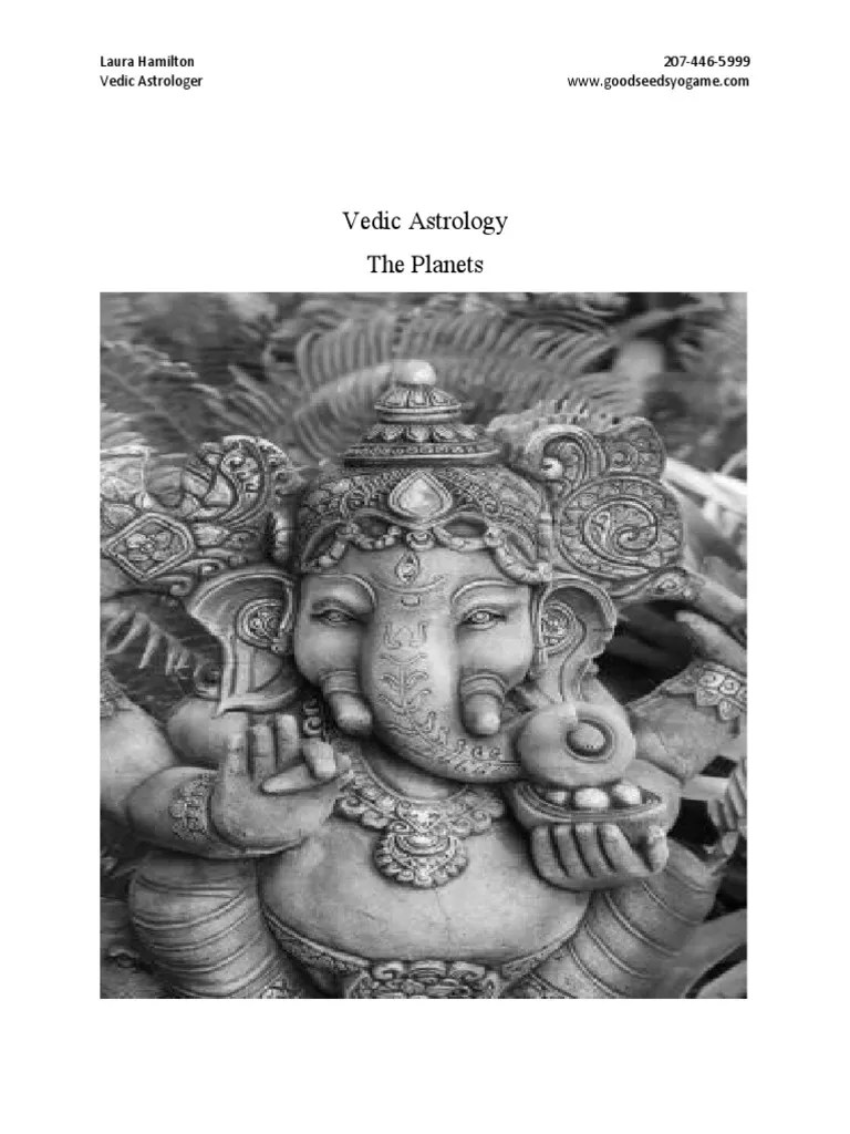 Vedic Astrology Class Planets | PDF