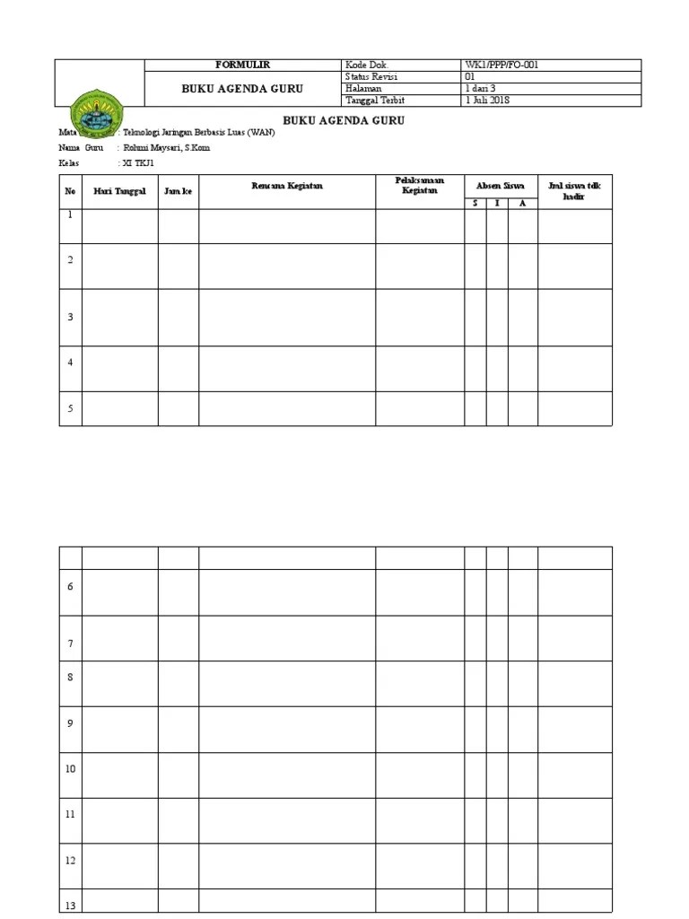 Sentence examples for loose agenda from inspiring english sources. 1 Buku Agenda Guru