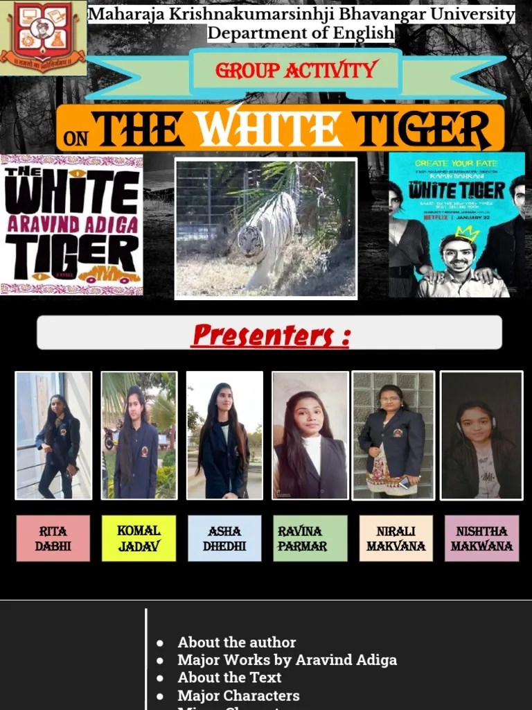 The White Tiger Presentation | PDF