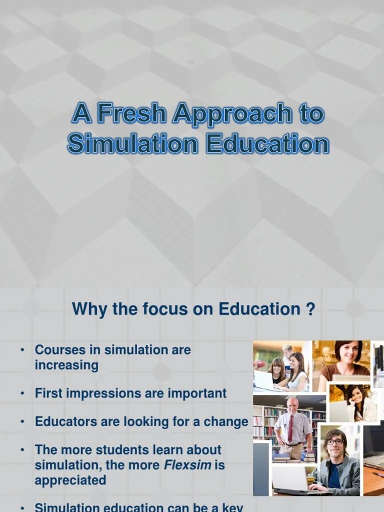 Simulation Education | PDF | Simulation | Reliability Engineering