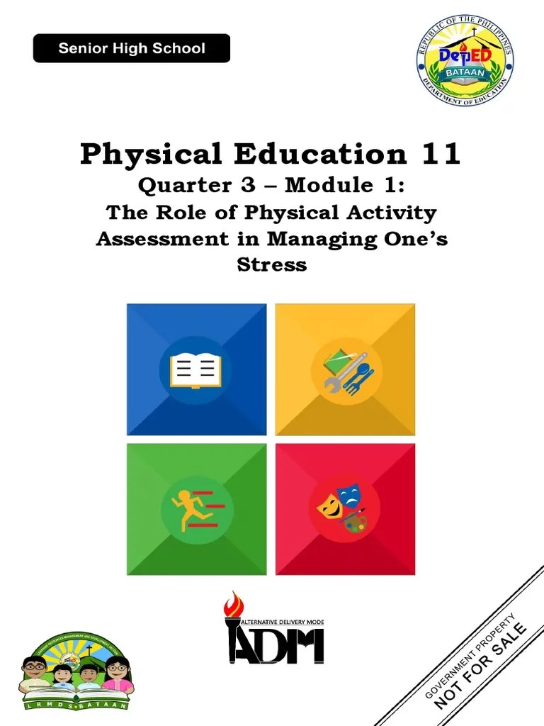 PE11-Q3-M1-The Role Of Physical Activity Assessment In Managing One's Stress | PDF | Stress ...
