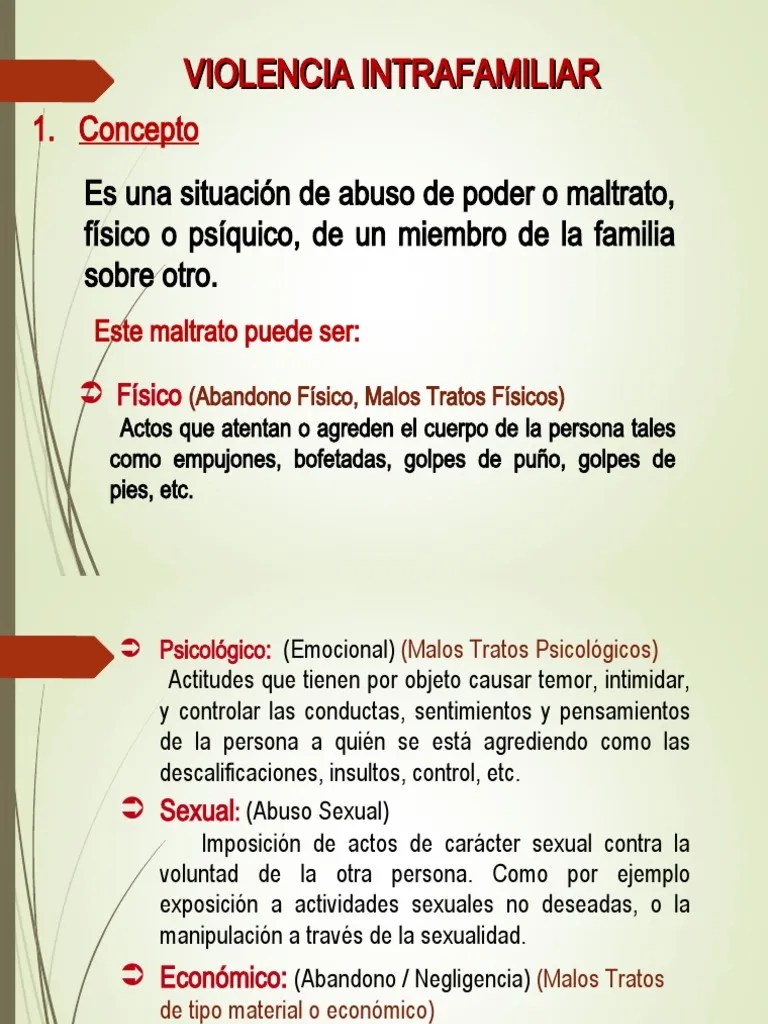 Violencia Intrafamiliar | PDF | Violencia Doméstica | Violencia