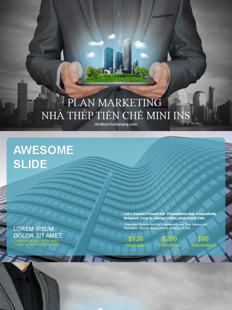Real Estate Business PowerPoint Templates | PDF | Microsoft Power Point | Page Layout