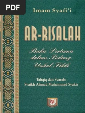 Ar-Risalah by Imam Syafi&rsquo;i | PDF