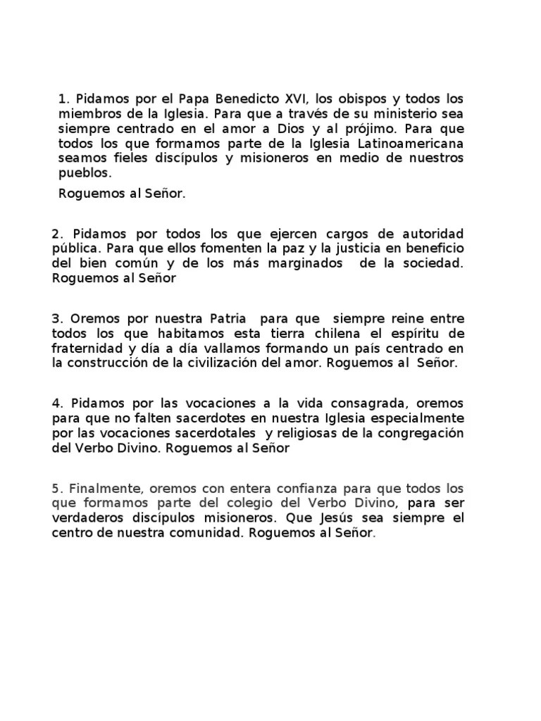 Peticiones Y Ofrendas Para Misa De Niños / Moniciones Jueves Santo Misa De La Cena Del Senor 1 De Abril De 2021