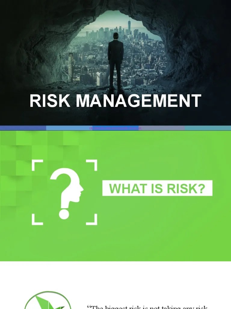 Risk Management | PDF | Risk Management | Financial Risk