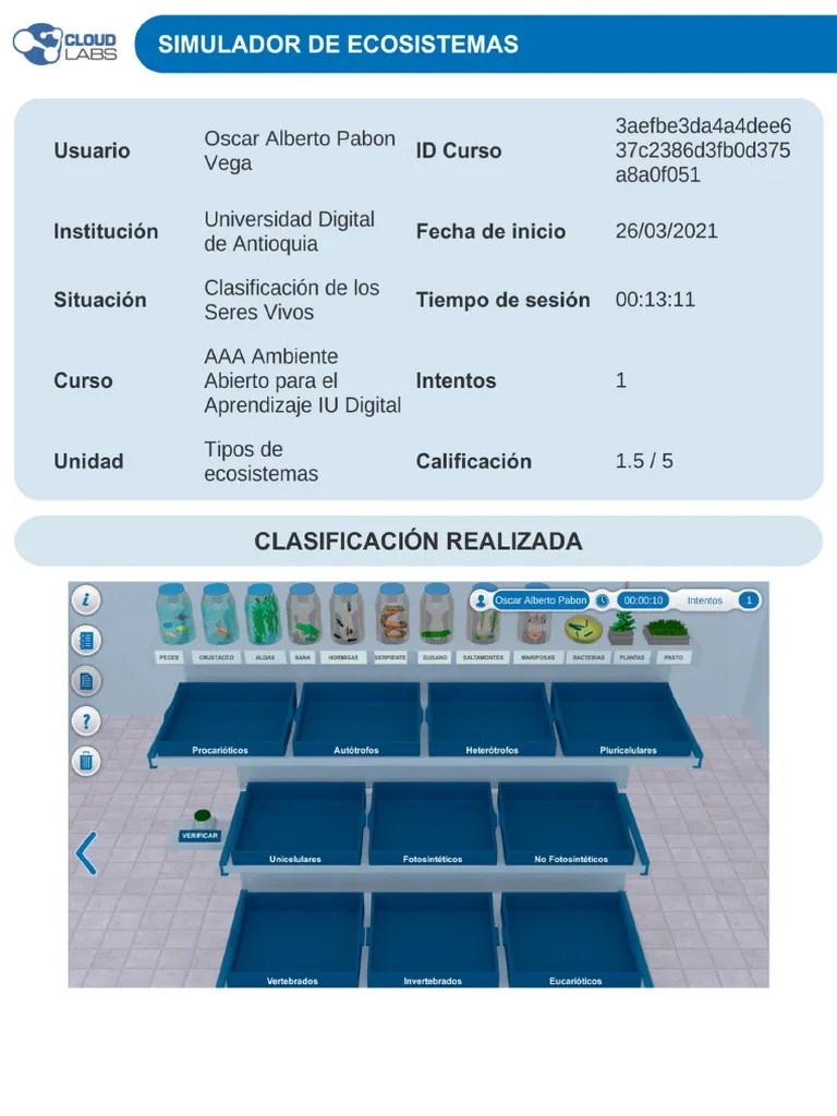 Clasificación Seres Vivos | PDF
