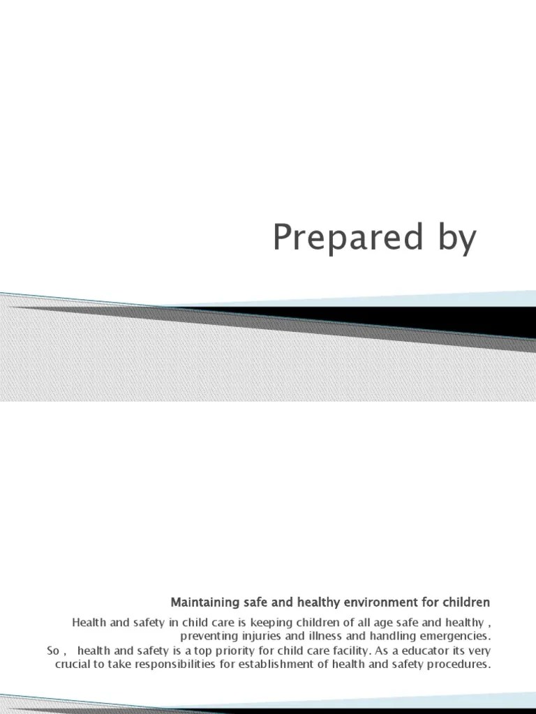 Presentation 1 | PDF | Child Care | Relationships