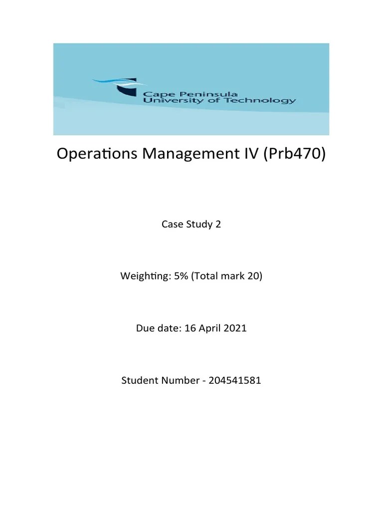 Case Study 2 | Download Free PDF | Economies | Business