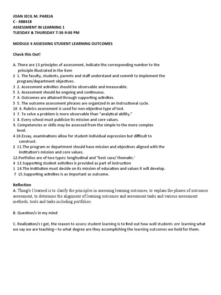 MODULE 4 Answer | PDF
