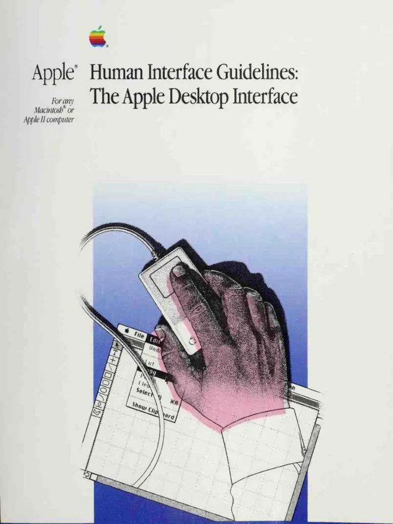 1987 - Apple Macintosh Human Interface Guidelines | PDF | Graphical ...
