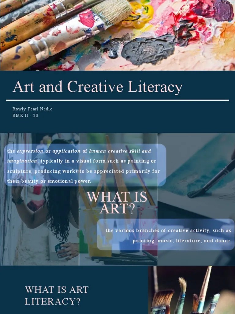Art And Creative Literacy | Download Free PDF | Creativity | Literacy