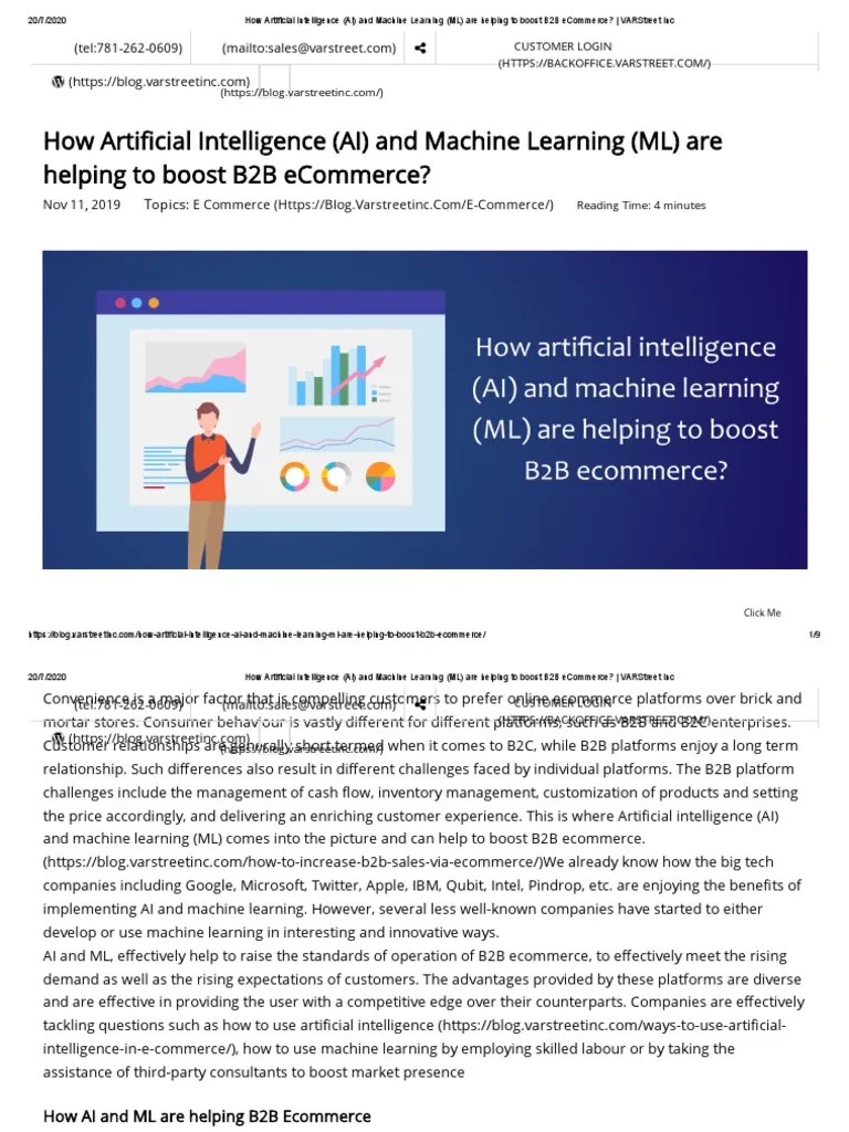 How Artificial Intelligence (AI) And Machine Learning (ML) Are Helping ...