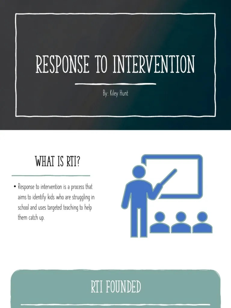 Response To Intervention | PDF | Psychology | Applied Psychology