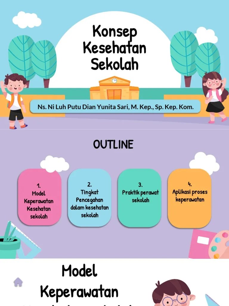 Konsep Kesehatan Sekolah | PDF