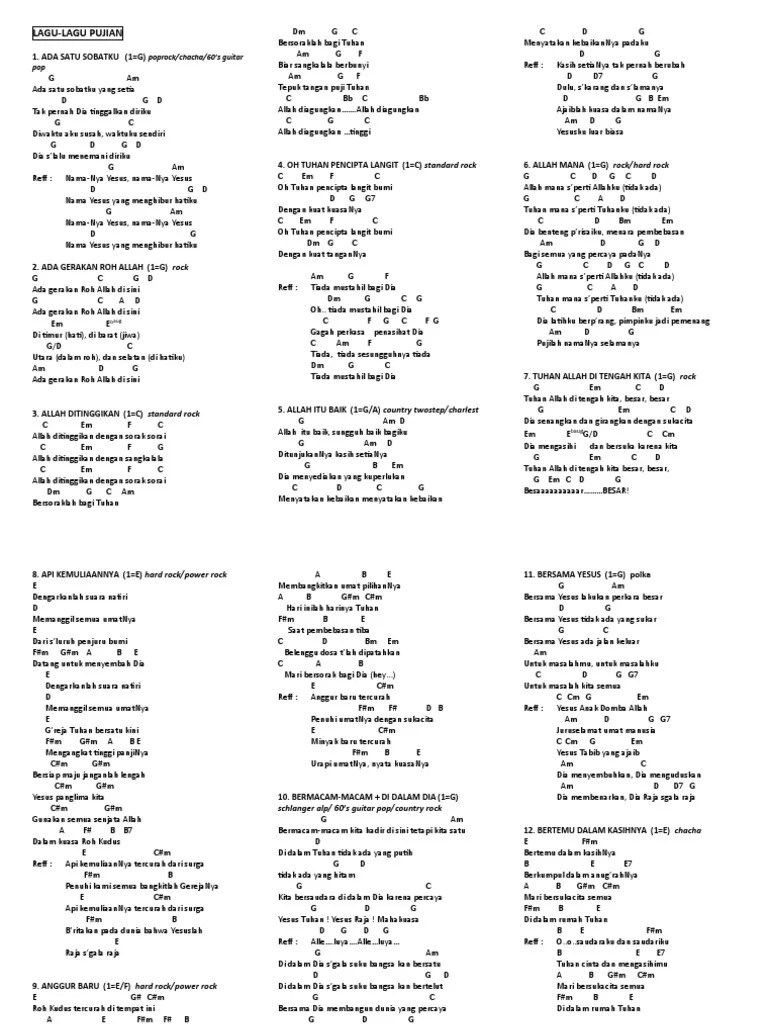 Teks Lagu Bandol | PDF