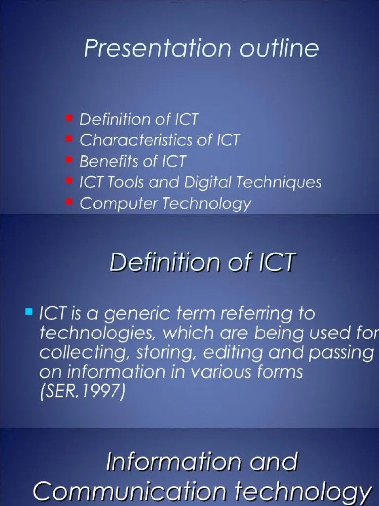 Roles Of ICT In Teaching And Learning | PDF
