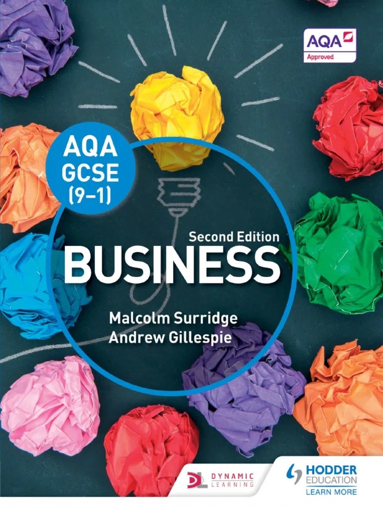 AQA GCSE 9 1 Business 2nd Edi | PDF | Partnership | Sole Proprietorship