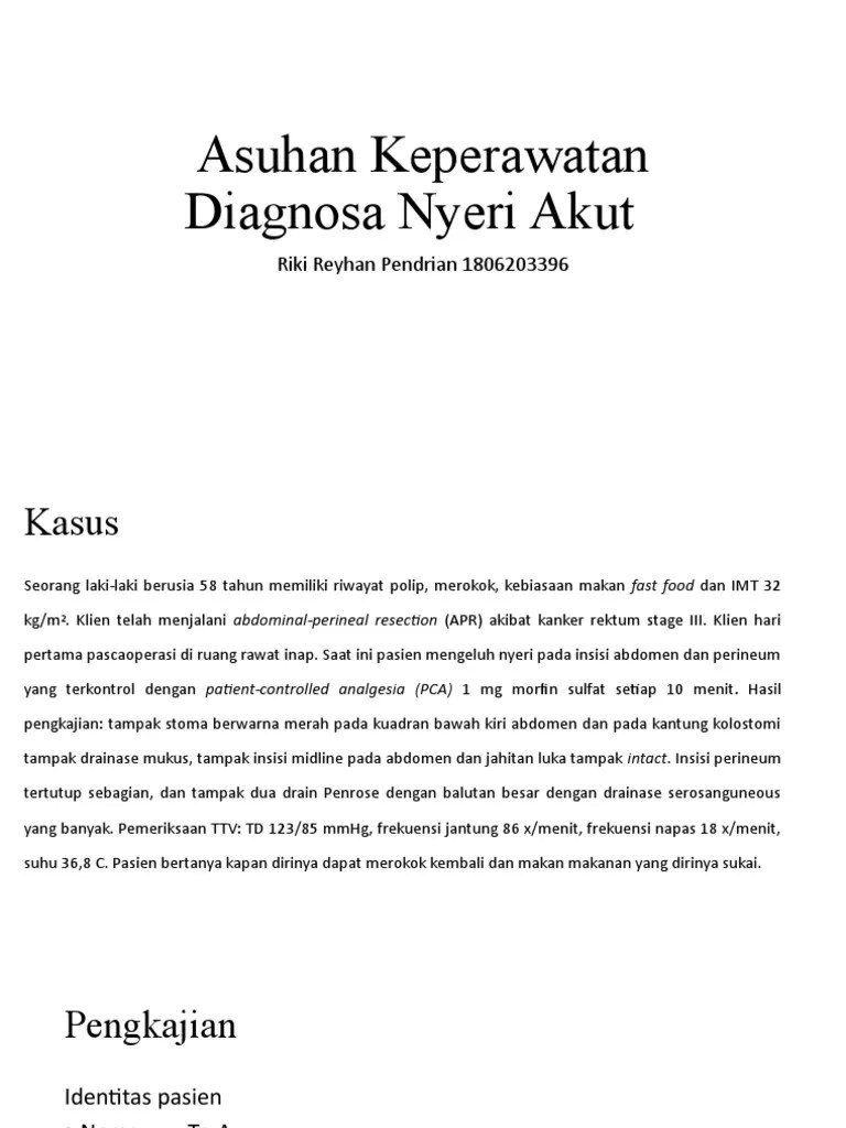 Askep Nyeri Akut | PDF