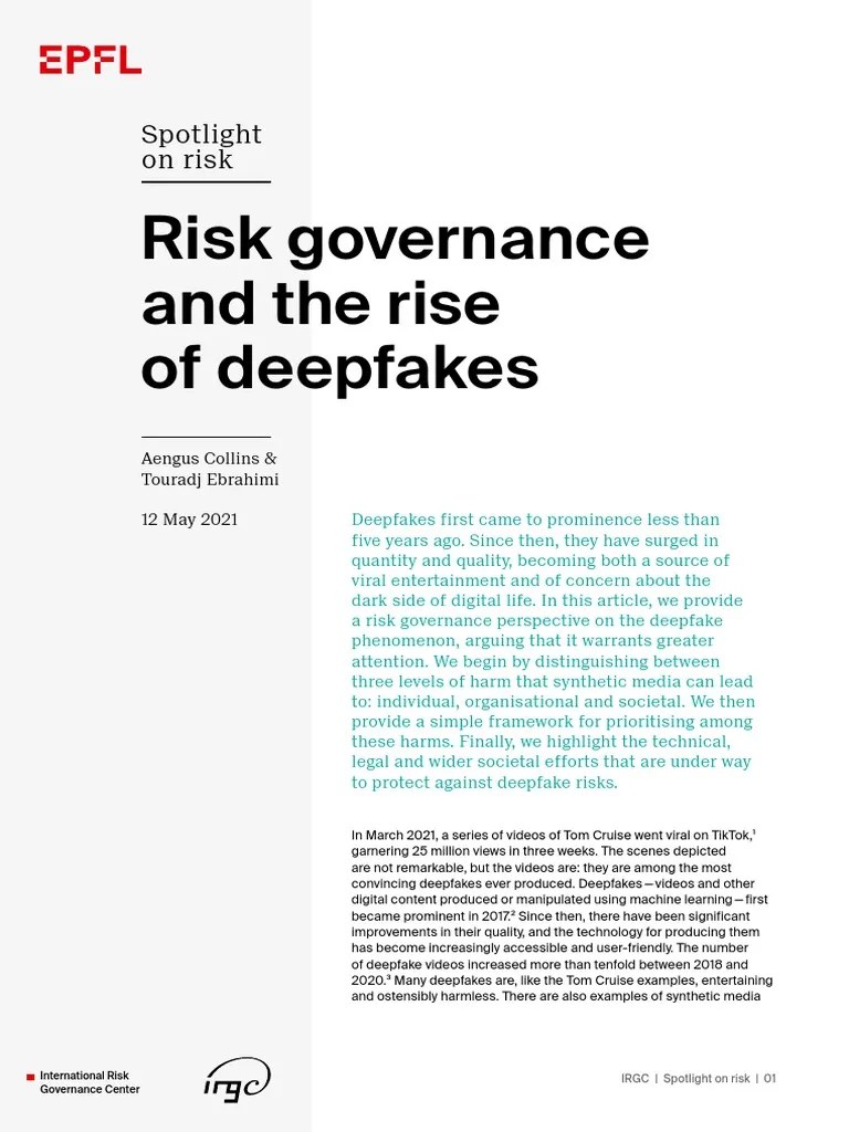 Risks Real And Potential: An Analysis Of The Individual, Organizational ...